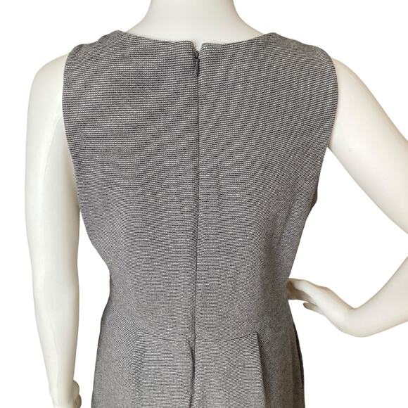 Madewell 100% Cotton Knit Mini Dress Size M Gray - Picture 4 of 6